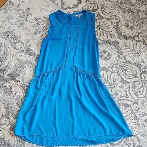 Blue Sleeveless Dress